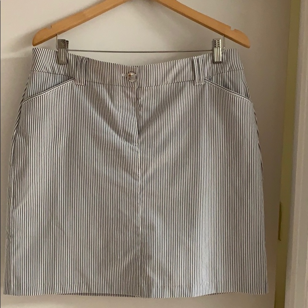 Charter club stripes skort